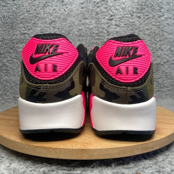 Nike Air Max 90 PRM Camo Pack Size 9 Men Sequoia Pink Olive IF1721-300 - Picture 6 of 7